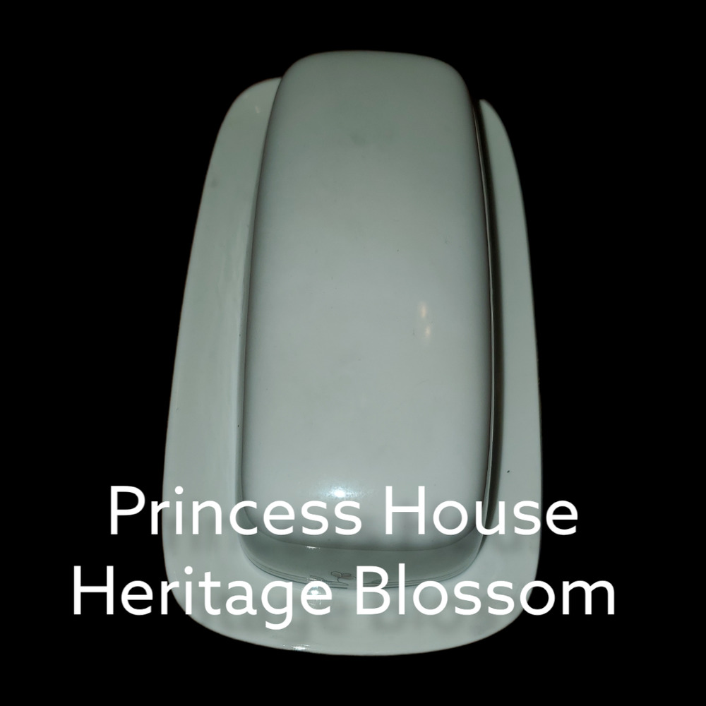 Princess House Butter Dish ( Heritage Blossom)